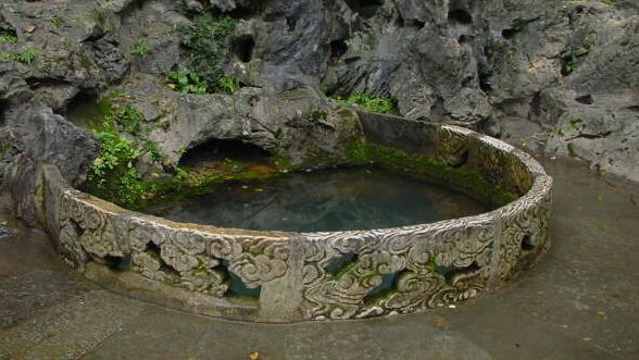 西湖的龍井泉